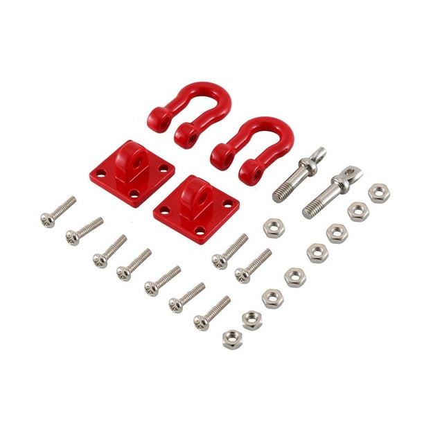 1 Set 1/10 Tow Hooks for Axial SCX10 Crawler RC4WD D90 D110 TF2 Trucks Cars 